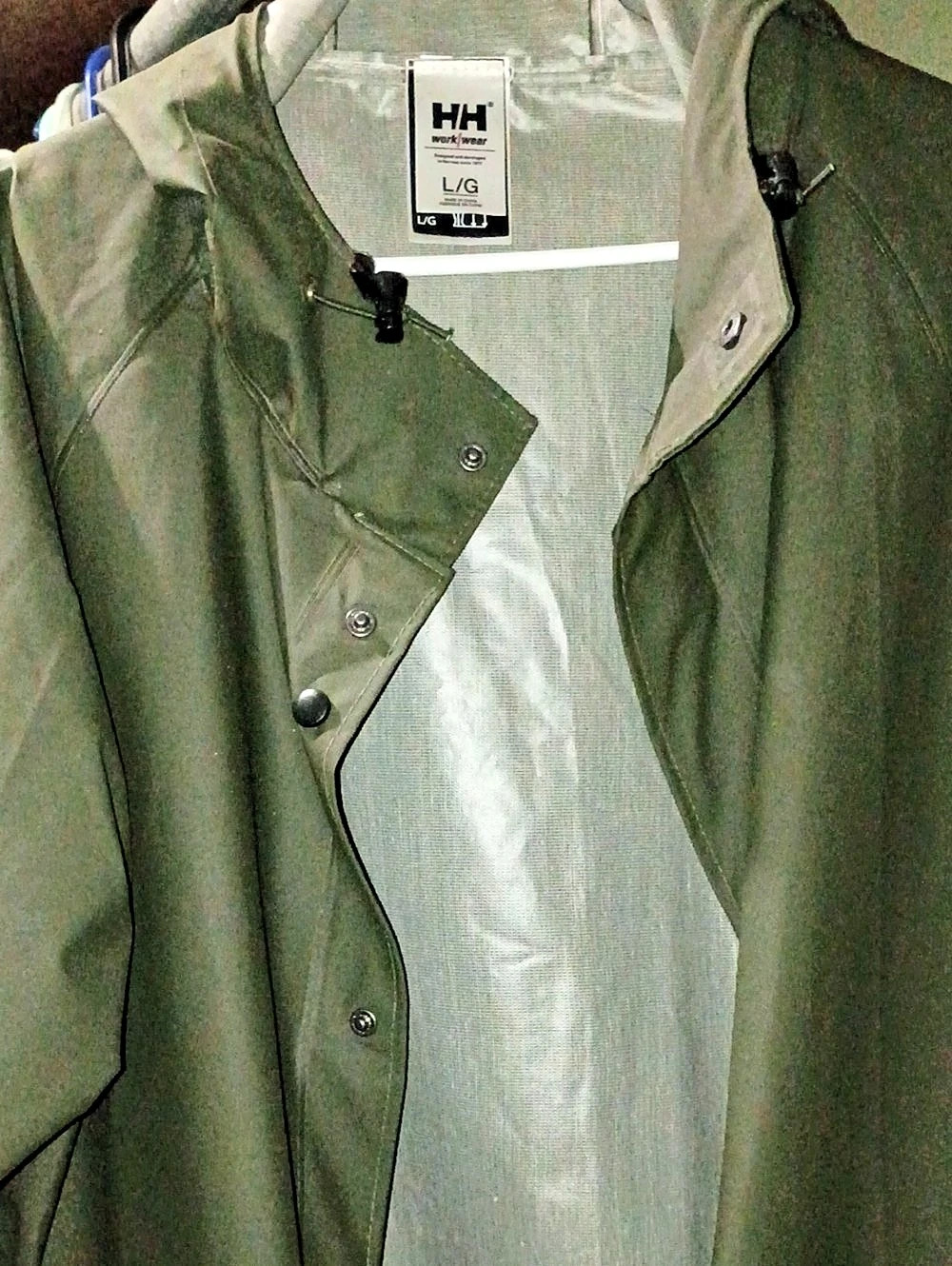Helly Hansen Mandal Waterproof Jacket Men's Green Size Large